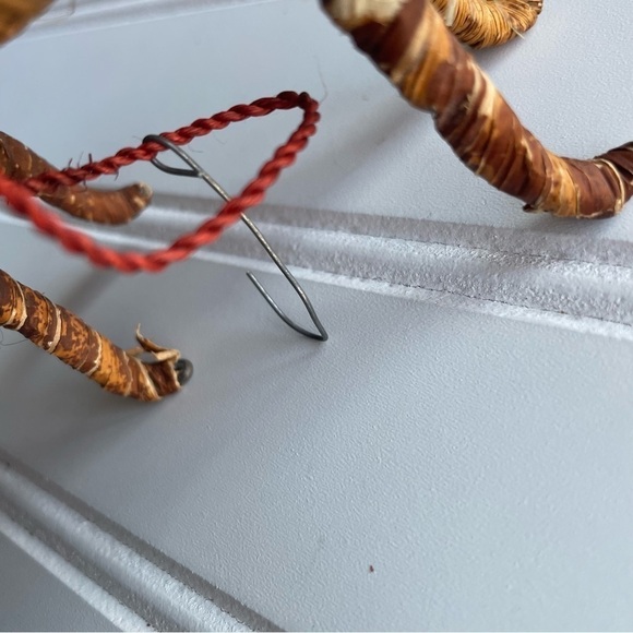 African Tribal Native Voo Doo Ornament Handmade Brown - Picture 2 of 10